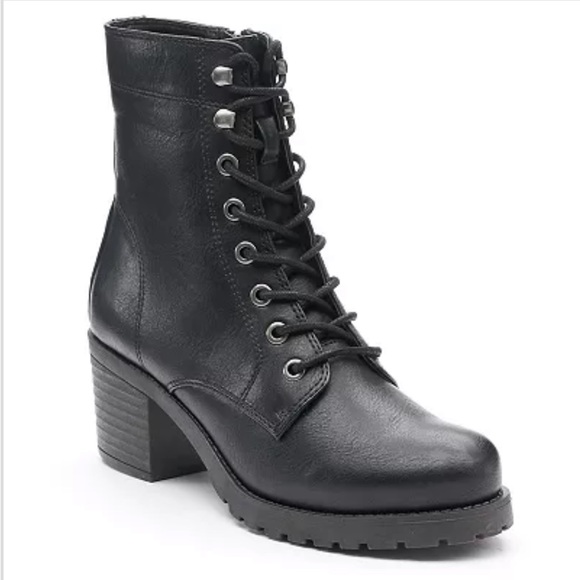 Madden NYC Shoes - Black Combat Boots | Size US Women’s 6